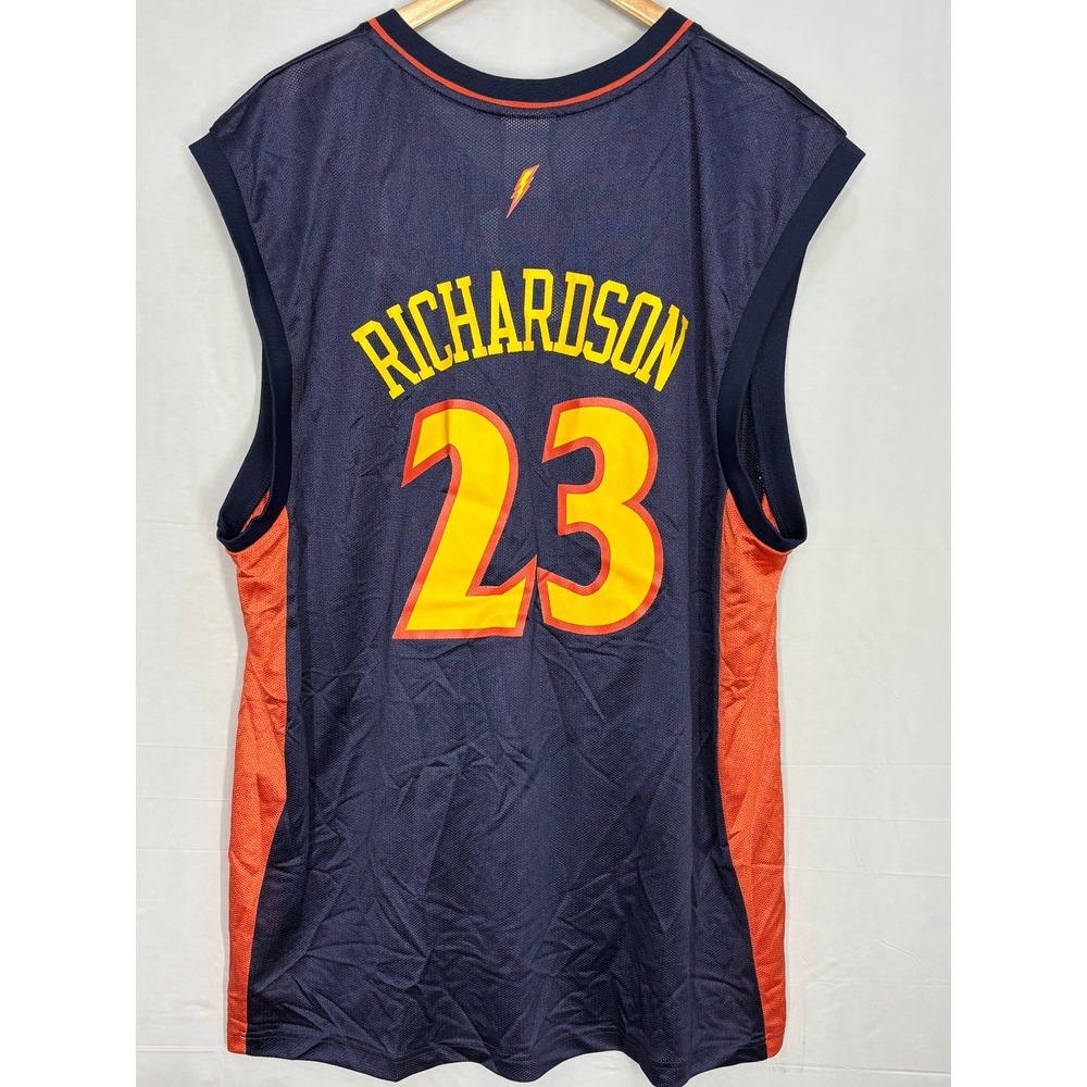 Golden State Warriors Reebok Jersey Mens Blue Jason‎ Richardson #23 XL NWT